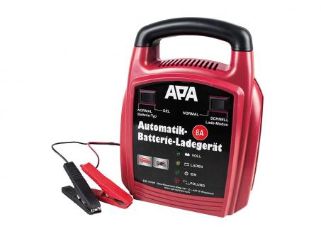 APA Automatik Batterie-Ladegerät 12V 8A 