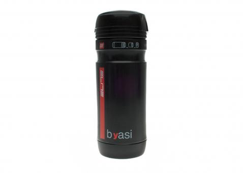 Elite transportflasche byasi black glossy black 