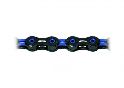KMC Kette X-10 SL DLC 116-Glieder schwarz/blau 