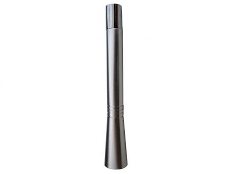 EUFAB Autoantenne, Zylinderform silber/gebürstet 