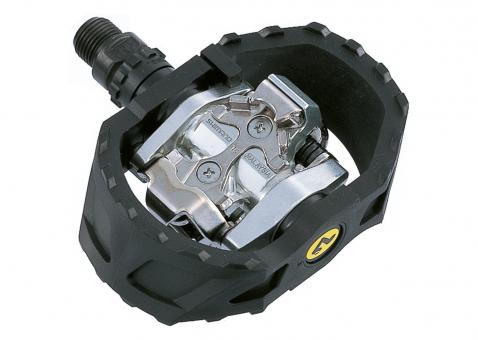 Shimano Pedale Pd-M424 Schwarz Fahrradpedale 