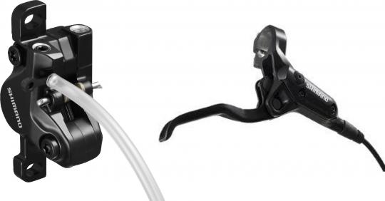 Shimano Br-M396 (Vr) Schwarz Scheibenbremsen 