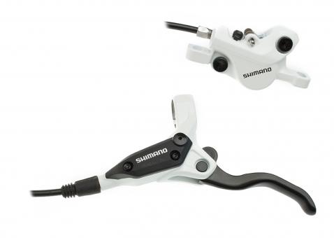 Shimano Br-M396 (Vr) Weiß Fahrrad Scheibenbremsen 