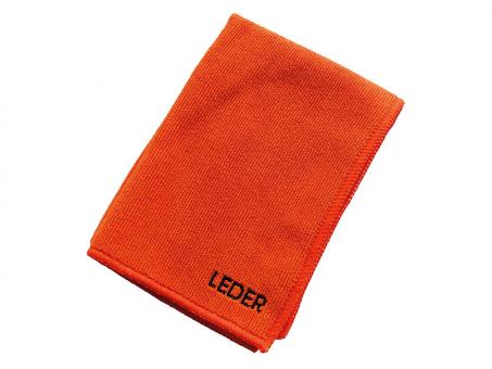APA Lederpflegetuch Mikrofaser orange 