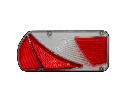 Eufab Ersatzglas links, Rauchglas 