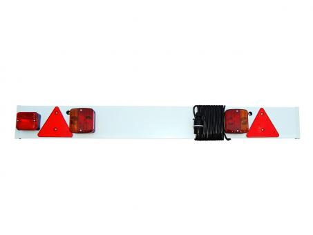 LAS Lichtleiste weiß, 122cm, mit 7-poligem Stecker, 