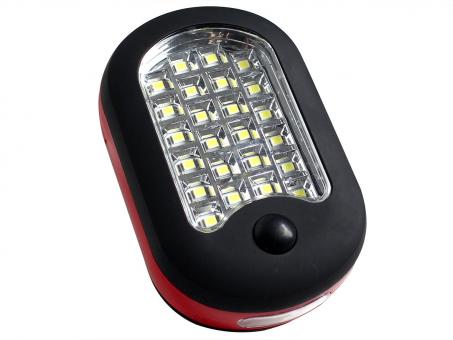 Eufab Taschenlampe mit 24 SMD und 3 LED 