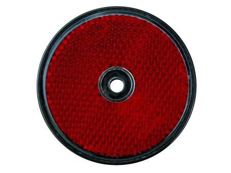 LAS Reflektor, 2 Stck. rot, 60mm rund 
