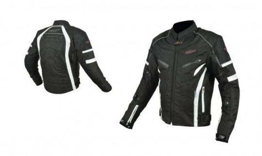 Rider-Tec Motorradjacke Urban Noir Blanc T Gräße L 