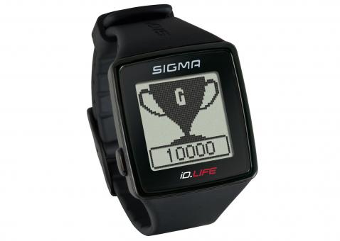 Sigma Sport Id.Life Black Armbanduhr Sportuhr 