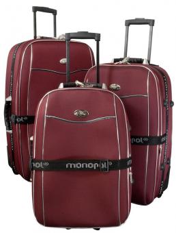 Die Koffermarke Nylon-Kofferset 3-teilig Bali rot 