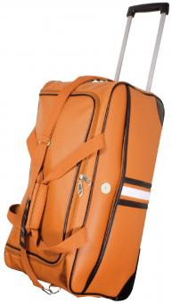 Die Koffermarke Tarpaulin-Trolleytasche Amsterdam orange 