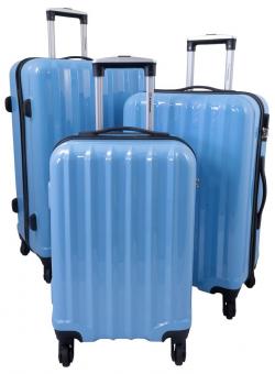 Die Koffermarke Polycarbonat-Kofferset 3-teilig Miami blau 