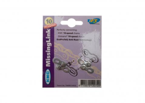 KMC Verschlussglied CL-559-EP2-R 10-fach Silber 
