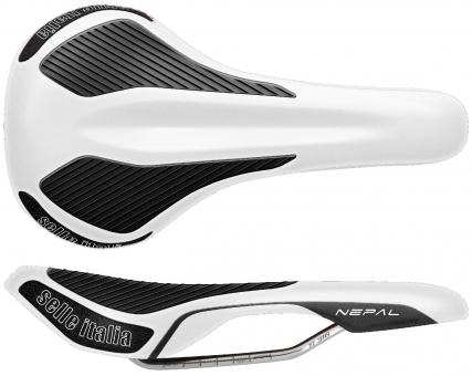 Selle Italia Nepal Ti L Weiß Fahrradsattel 