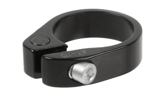 ZOOM Sattelklemme Aluminium schwarz 35.0 mm 