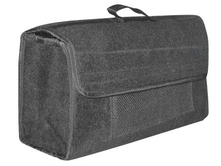 Eufab Kofferraumtasche Nadelfilz 50x15x22cm grau 