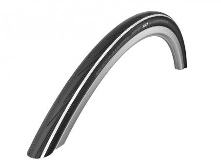 Schwalbe LUGANO ACTIVE 700x25C  /White Stripes SiC 