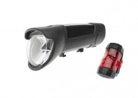 B&M Lichtset Vo. + Hi. Ixon Fyre + Ixxi 
