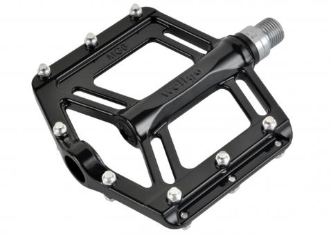 Wellgo Pedale MTB/BMX schwarz Plattformpedal 