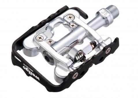 Wellgo Hybrid Pedale WPDM17C Plattformpedale Trekking MTB 