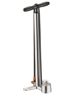 Lezyne Standpumpe Alloy Over Drive Silber  n 
