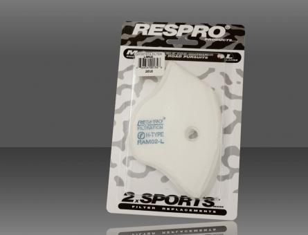 Respro® Ersatzfilter für Sportsta? Twin Pack (2 Stück) Größe: L 