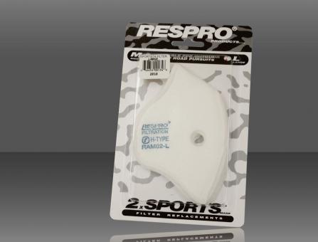 Respro® Ersatzfilter für Sportsta? Twin Pack (2 Stück) Größe: M 