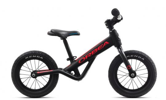 Orbea Kinderrad GROW 0 12'' Schwarz - Rot 
