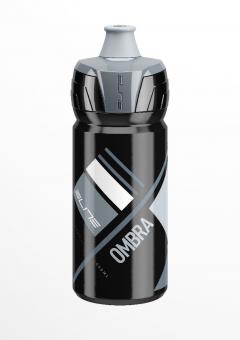 ELITE Flasche OMBRA BLACK 550ml graue Grafik 