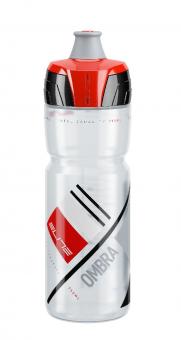 Elite Flasche OMBRA CLEAR 750ml rote Grafik 