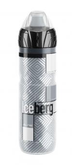 Elite thermoflasche iceberg 650ml graue grafik 