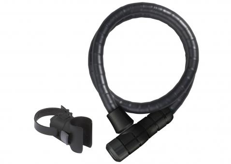 abus steel-o-flex-schloss microflex 6615k/85/15 bk scmu 