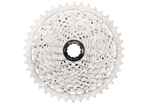 SunRace Kassette CSMS3 10-fach 11-42 - metallic 