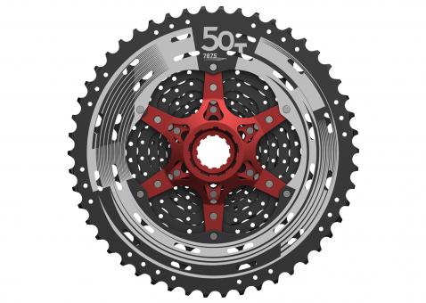 SunRace Kassette CSMX80 11-fach 11-50 - schwarz 