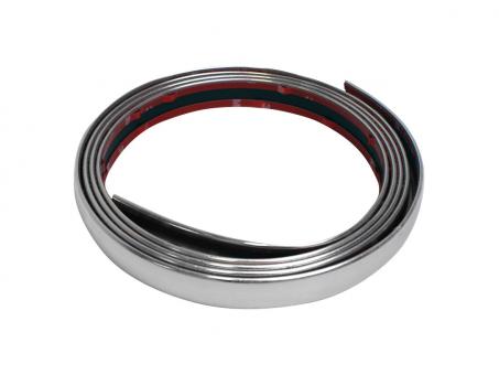 EUFAB Zierleiste, Chrom-Optik 2,45 m x 2,10 cm 