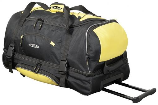 Die Koffermarke Trolleytasche Rhodos gelb 