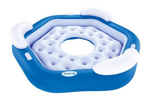 Bestway Badeinsel  X3 Island, 191x178 cm 