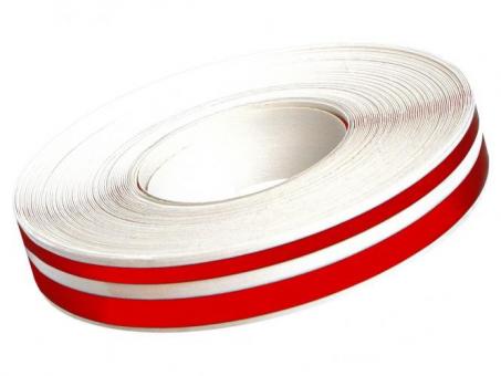Eufab Zierst  rot Doppelst  10 m x 1,25 cm 