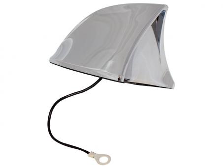 Eufab Autoantenne Shark Chrom glänzend 
