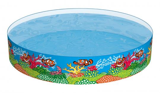 Bestway fill 'n fun fixbecken clownfish, 183x38 cm 
