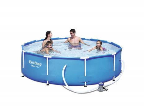 Bestway Frame Pool Steel Pro Set 305x76 cm Swimminpool 