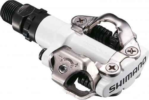 Shimano Pedale Pd-M520-W Weiss Fahrradpedale 