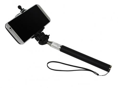 Selfie Stick schwarz, für Fotos und Videoss 
