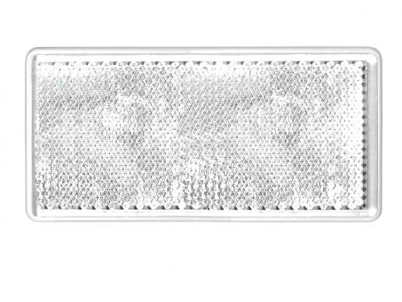 TFA Reflektor, weiß, viereckig, 2 Stck. 86x40mm 