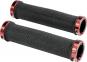 Ergotec griffe mtb rsk-09-2 locking schwarz/rot