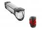B&M Licht  vo.+ hi. IXON Core + IXXI 50 Lux silber