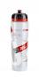 Elite flasche maxi corsa clear 950ml rotes logo