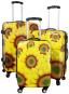 Die Koffermarke Polycarbonat-Kofferset 3-teilig Sunflower