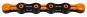 KMC Kette X-11 SL DLC Super Light schwarz-orange Limited Edition